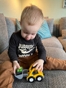 Playmobil 1.2.3 - Gravemaskine inklusiv 1 figur - 6775.