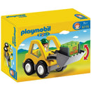 Playmobil 1.2.3 - Gravemaskine inklusiv 1 figur - 6775. - Billede 1
