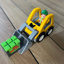 Playmobil 1.2.3 - Gravemaskine inklusiv 1 figur - 6775.