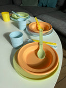 Vikingtoys ECOline spisesæt - 48 dele - BIOplast - fra 12 mdr