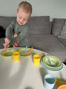 Vikingtoys ECOline spisesæt - 48 dele - BIOplast - fra 12 mdr