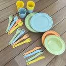 Vikingtoys ECOline spisesæt - 24 dele - BIOplast - fra 12 mdr
