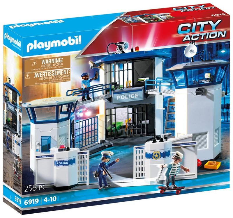 Playmobil City Action - Politistation med 3 figurer - 6919. - Billede 1