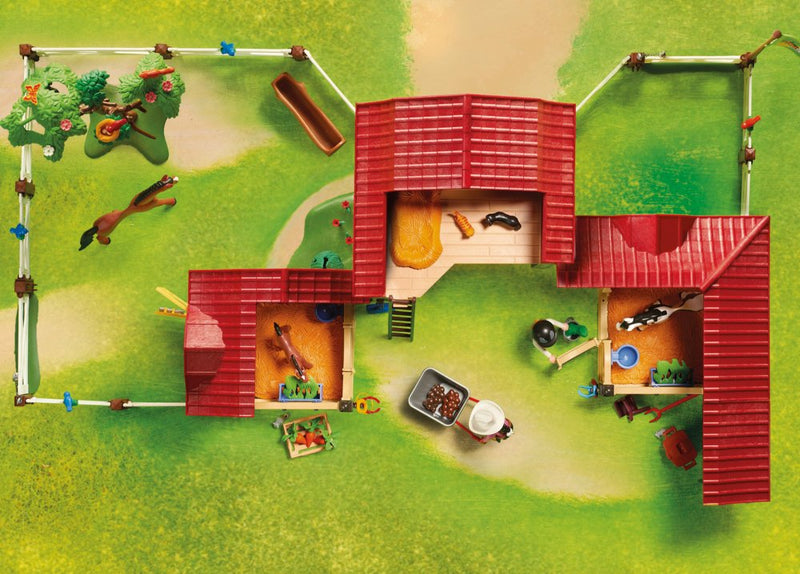 Playmobil Country - Stort Ridecenter - Fra 5 år. - Billede 1