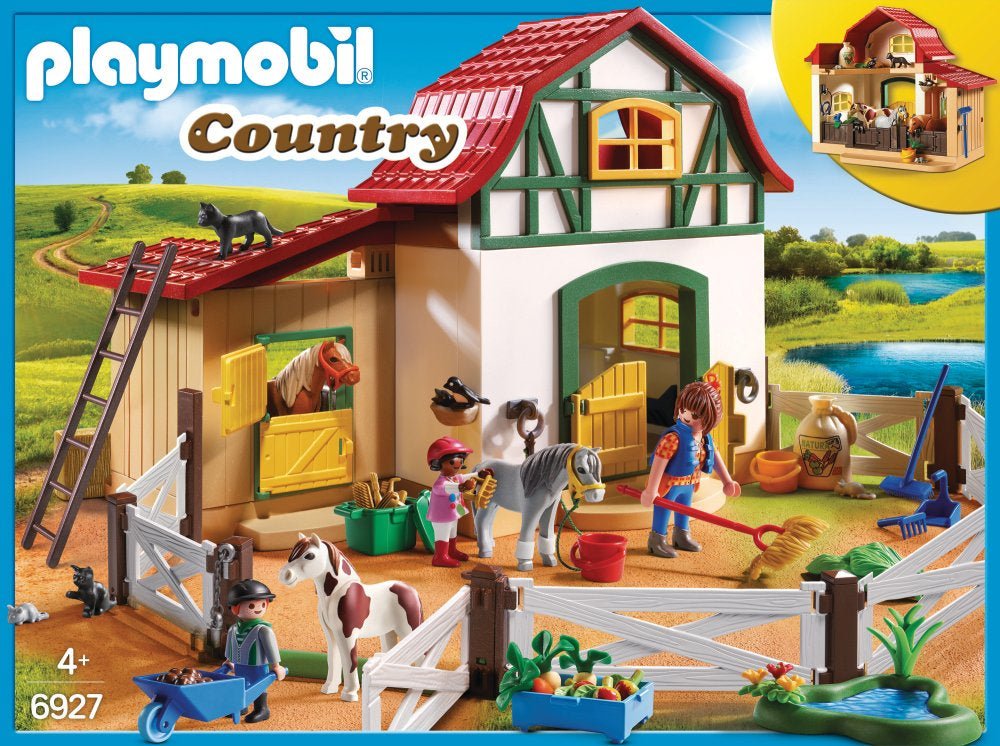 Playmobil 6927 Playmobil Country Granja De Ponis Playmobil Country