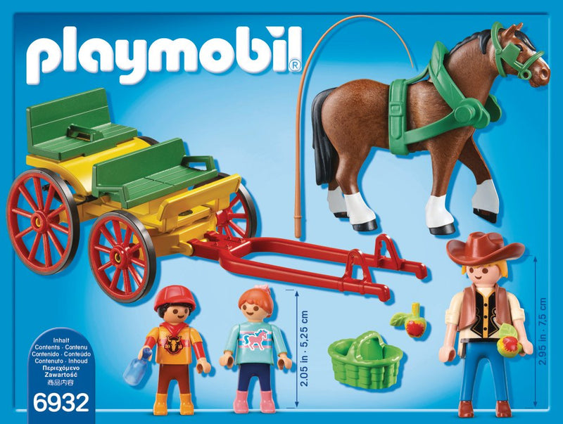 Playmobil Country - Hestetrukket Vogn - Fra 5 år. - Billede 1