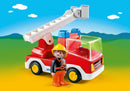 Playmobil 1.2.3 - Brandbil med stige - fra 18 mdr. - Billede 1