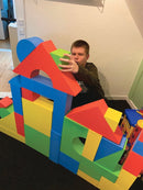 EduShape Store Skumbyggeklodser - 32 stk - Fra 0 år. - Billede 1