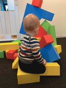 EduShape Store Skumbyggeklodser - 16 stk - Fra 0 år. - Billede 1