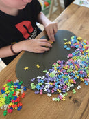 Plus Plus MINI Pastel - Metalkuffert med 600 brikker i Pastelfarve. - Billede 1