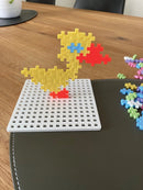 Plus Plus MINI Pastel - Metalkuffert med 600 brikker i Pastelfarve. - Billede 1