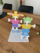 Plus Plus MINI Pastel - Metalkuffert med 600 brikker i Pastelfarve. - Billede 1