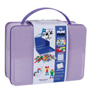 Plus Plus MINI Pastel - Metalkuffert med 600 brikker i Pastelfarve. - Billede 1