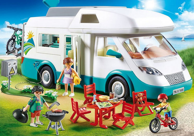 Playmobil Family Fun - Autocamper - 70088 - Fra 4 år. - Billede 1