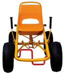 Moon-Car Gokart: Den Originale Gule med Luftgummihjul - RABO - Fra 4 år. - Billede 1