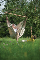Økologisk Hængekøjestol - Nougat - Stor Lounger - La Siesta - Billede 1