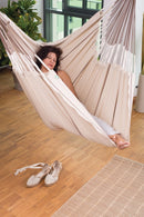 Økologisk Hængekøjestol - Nougat - Stor Lounger - La Siesta - Billede 1