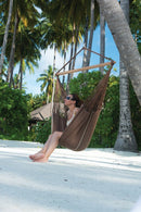Økologisk Hængekøjestol - Chocolate - Stor Lounger - La Siesta - Billede 1