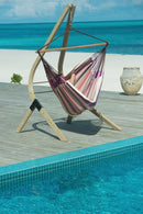 Hængekøjestol til 2 personer - Plum - Stor Lounger - La Siesta - Billede 1