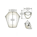 Hængekøjestol til 1-person - Purple - Lille - La Siesta - Billede 1