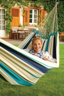 Hængekøje af bomuld - Aqua Blue - 1-pers - Max. 120 kg. - La Siesta. - Billede 1