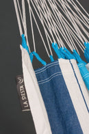 Hængekøje af bomuld - Aqua Blue - 1-pers - Max. 120 kg. - La Siesta. - Billede 1