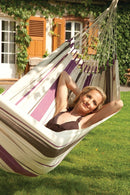 Hængekøje af bomuld - Purple - 1-pers - Max. 120 kg. - La Siesta. - Billede 1