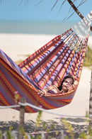 Hængekøje til 2-pers - Carolina Flowers - Max. vægt 160 kg - La Siesta. - Billede 1