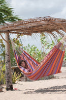 Hængekøje til 2-pers - Carolina Flowers - Max. vægt 160 kg - La Siesta. - Billede 1