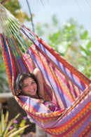 Hængekøje til 2-pers - Carolina Flowers - Max. vægt 160 kg - La Siesta. - Billede 1