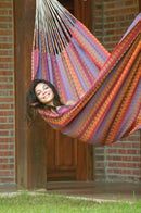 Hængekøje til 2-pers - Carolina Flowers - Max. vægt 160 kg - La Siesta. - Billede 1