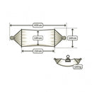 Hængekøje Kingsize - Alabama Avocado - Max. 160 kg - La Siesta. - Billede 1