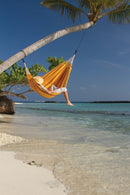 Hængekøje i Bomuld - Apricot - 350 x 160 cm - La Siesta - Billede 1