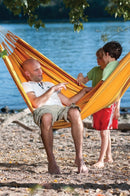 Hængekøje i Bomuld - Apricot - 350 x 160 cm - La Siesta - Billede 1