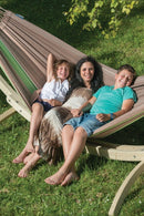 Økologisk Familiehængekøje - Chocolate - Max. 200 kg - La Siesta. - Billede 1