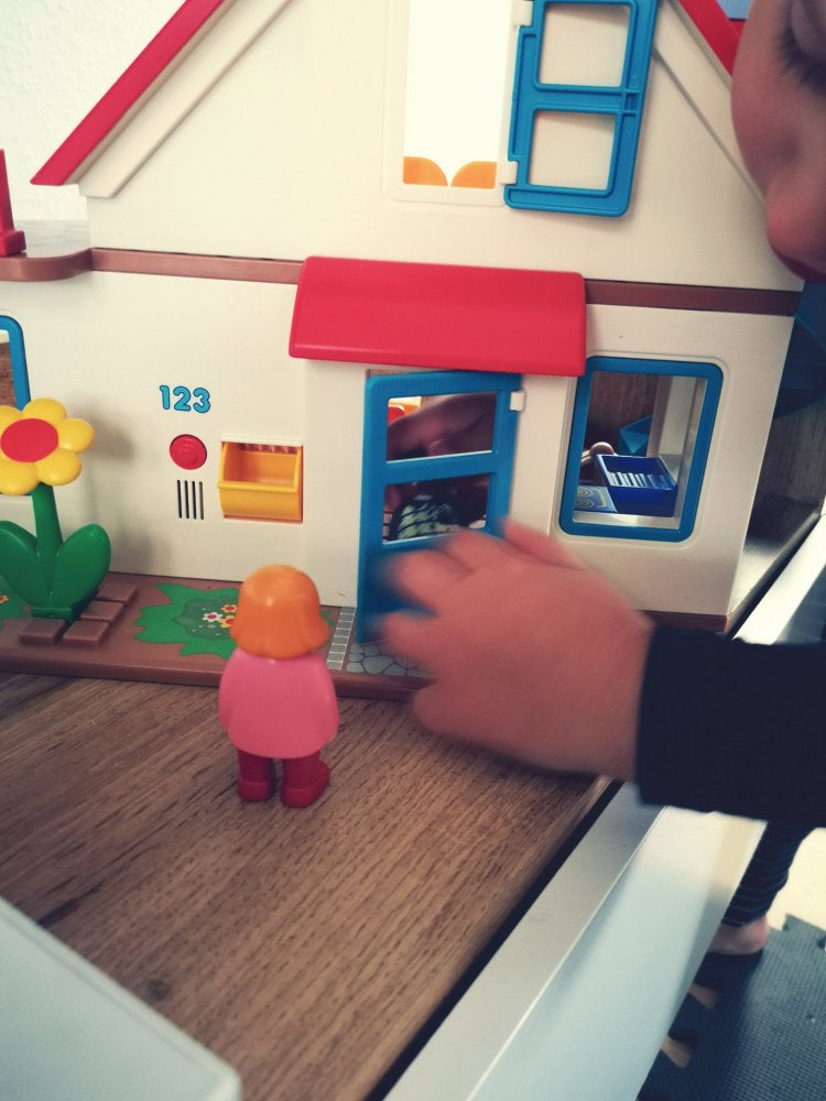 Playmobil 1.2.3 - Stort Familiehus - fra 18 mdr. - Billede 1