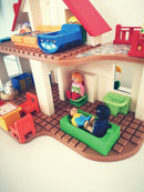 Playmobil 1.2.3 - Stort Familiehus - fra 18 mdr. - Billede 1