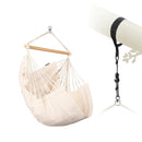 Økologisk Hængekøjestol til 1-person - Latte - Lille - La Siesta - Billede 1