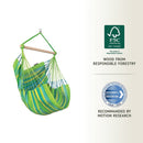 Helårs Hængekøjestol til 1-person - Lime - Lille - La Siesta - Billede 1