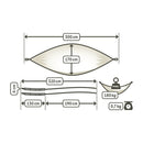 Rejsehængekøje til 1-person - Caribic - Max. 180 kg - La Siesta - Billede 1