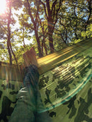 Rejsehængekøje til 2-personer - Camo Forest - Max. 180 kg - La Siesta - Billede 1