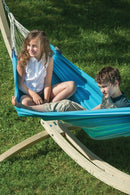 Hængekøje af bomuld - Lagoon - 1-pers - Max. 120 kg. - La Siesta. - Billede 1