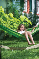 Hængekøje af bomuld - Jungle - 1-pers - Max. 120 kg. - La Siesta. - Billede 1