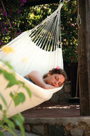 Økologisk Bomuldshængekøje til 1 pers. - Latte - Max. 120 kg. - La Siesta. - Billede 1