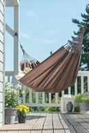 Økologisk Bomuldshængekøje til 1 pers. - Arabica - Max. 120 kg. - La Siesta. - Billede 1