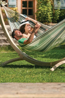 Hængekøje af bomuld - Olive - 2-pers - Max. 160 kg. - La Siesta. - Billede 1