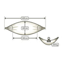 Økologisk Familiehængekøje - Chilli - Max. 200 kg - La Siesta. - Billede 1