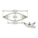 Økologisk Familiehængekøje - Blossom - Max. 200 kg - La Siesta. - Billede 1