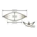 Udendørs Familiehængekøje - Wave Kingsize - Max. 200 kg - La Siesta - Billede 1