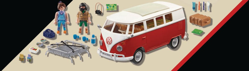 Playmobil VW Volkswagen T1 Camping Bus - 70176 - Fra 5 år - Billede 1